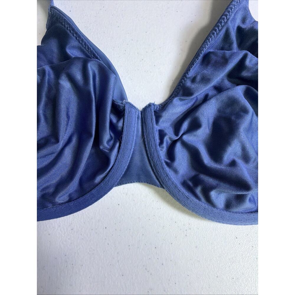 Wacoal Ultimate Side Smoother Underwire Bra 36DDD 855338 full coverage blue - Picture 7 of 14